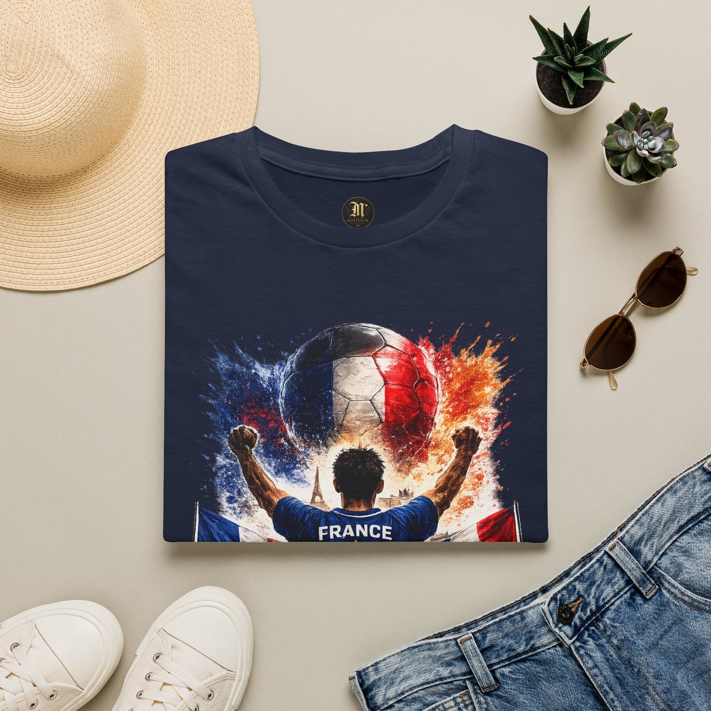 Frankreich Fan Shirt 2026 | France Football Supporter T-Shirt | Fußball Fan Geschenk
