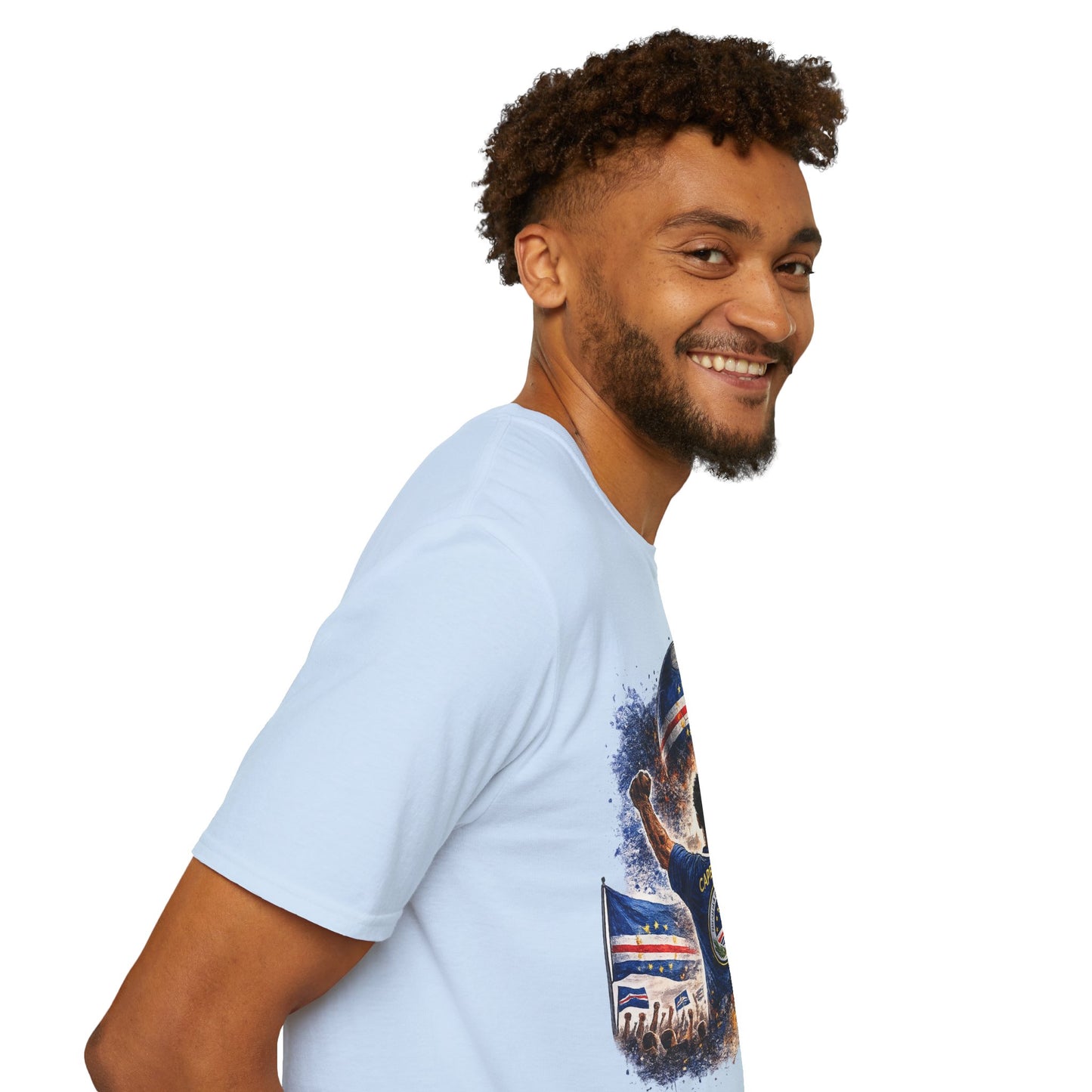 Kap Verde Fan Shirt – Cape Verde Football Supporter T-Shirt | Fußball Fan Geschenk