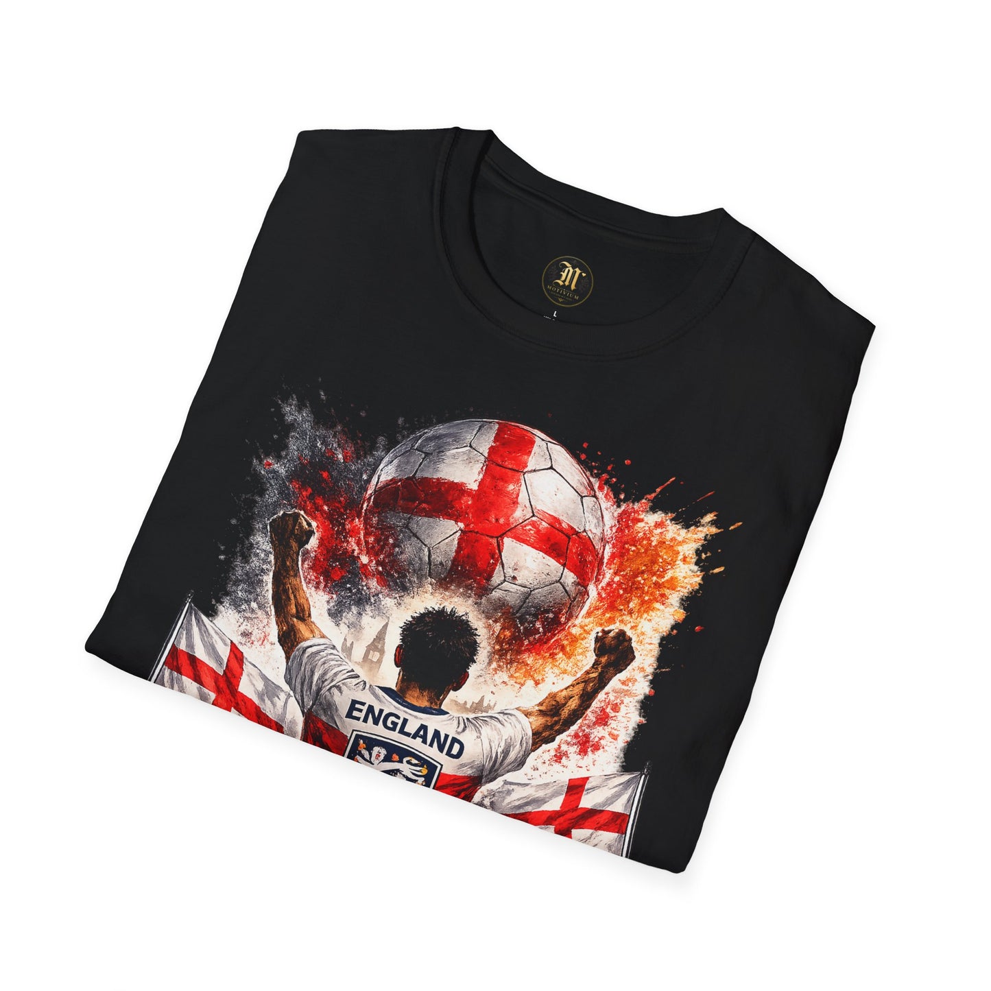 England Fan Shirt 2026 | England Football Supporter T-Shirt | Fußball Fan Geschenk