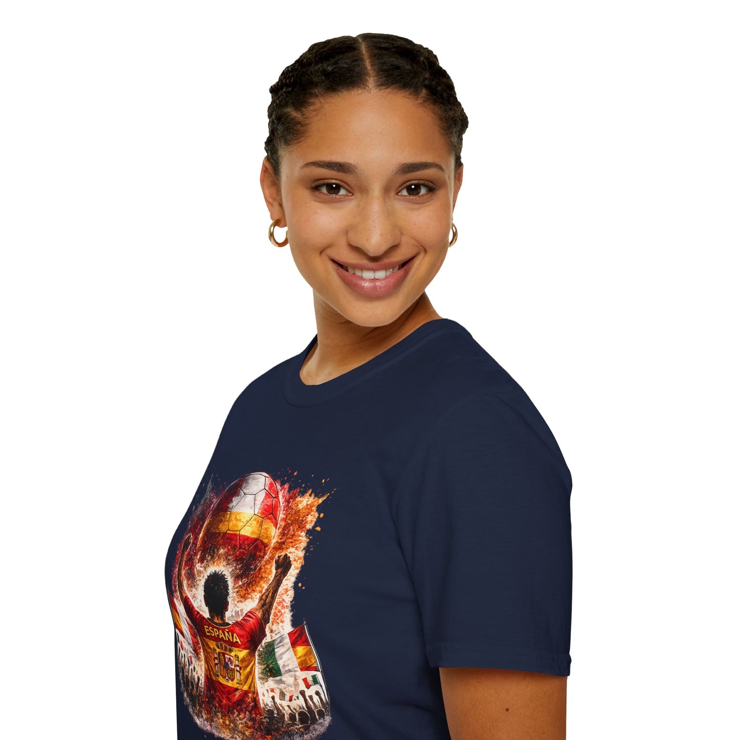 Spanien Fan Shirt 2026 | Spain Football Supporter T-Shirt | Fußball Fan Geschenk