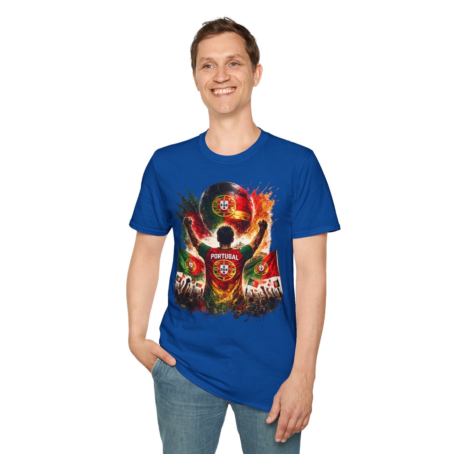 Portugal Fan Shirt 2026 | Portugal Football Supporter T-Shirt | Fußball Fan Geschenk