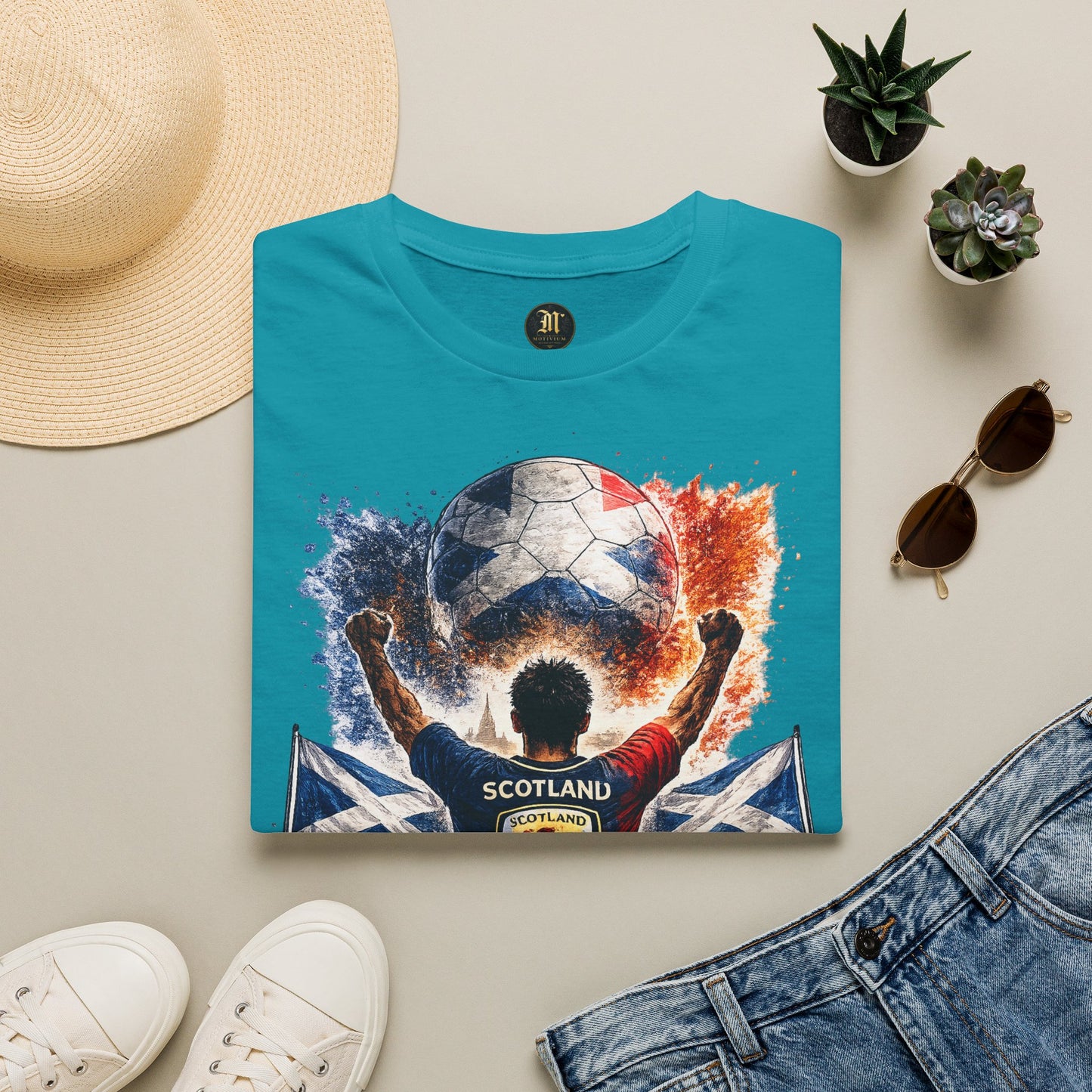 Schottland Fan Shirt – Scotland Football Supporter Design | Fußball Fan Geschenk