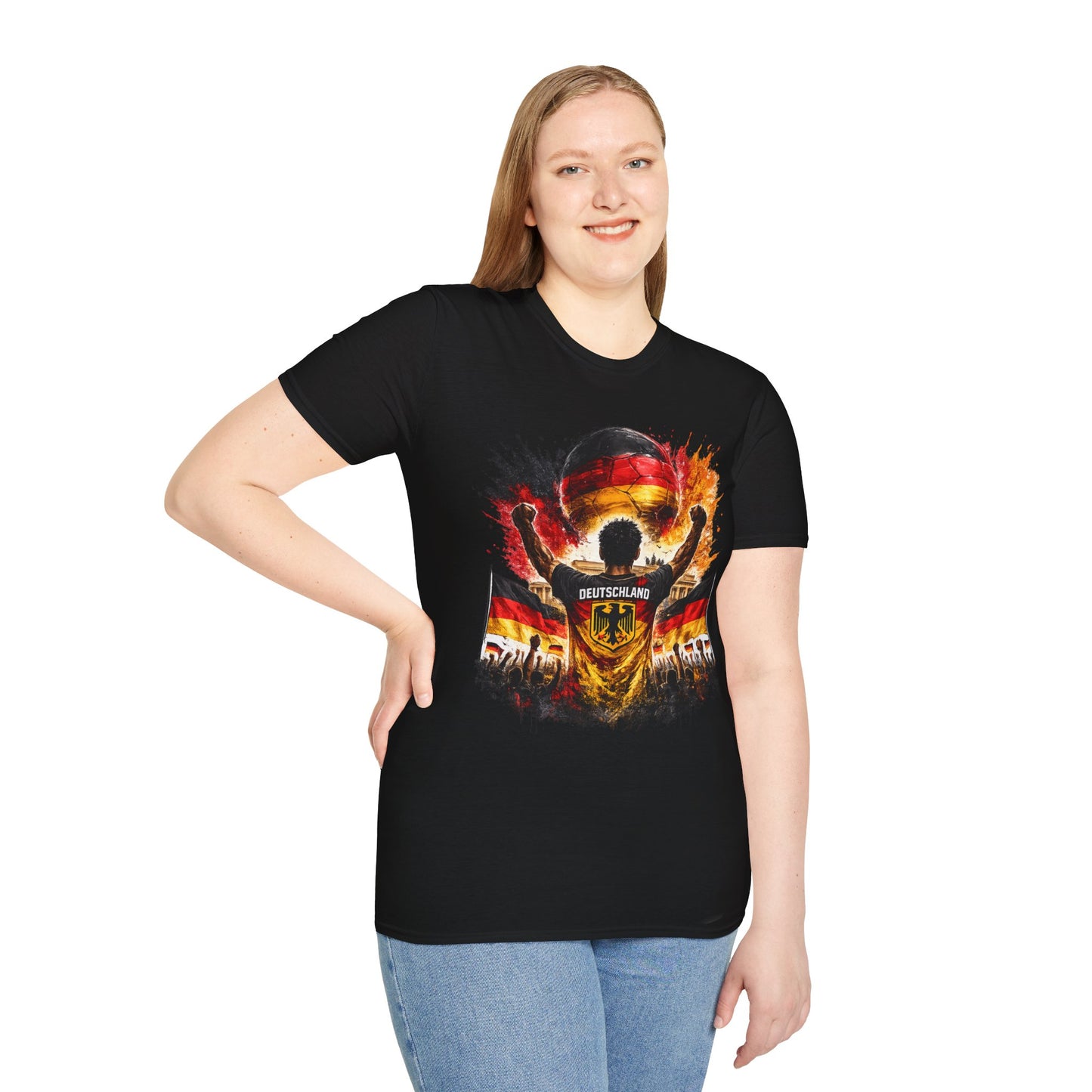 Deutschland Fan Shirt 2026 | German Football Supporter T-Shirt | Fußball Fan Geschenk