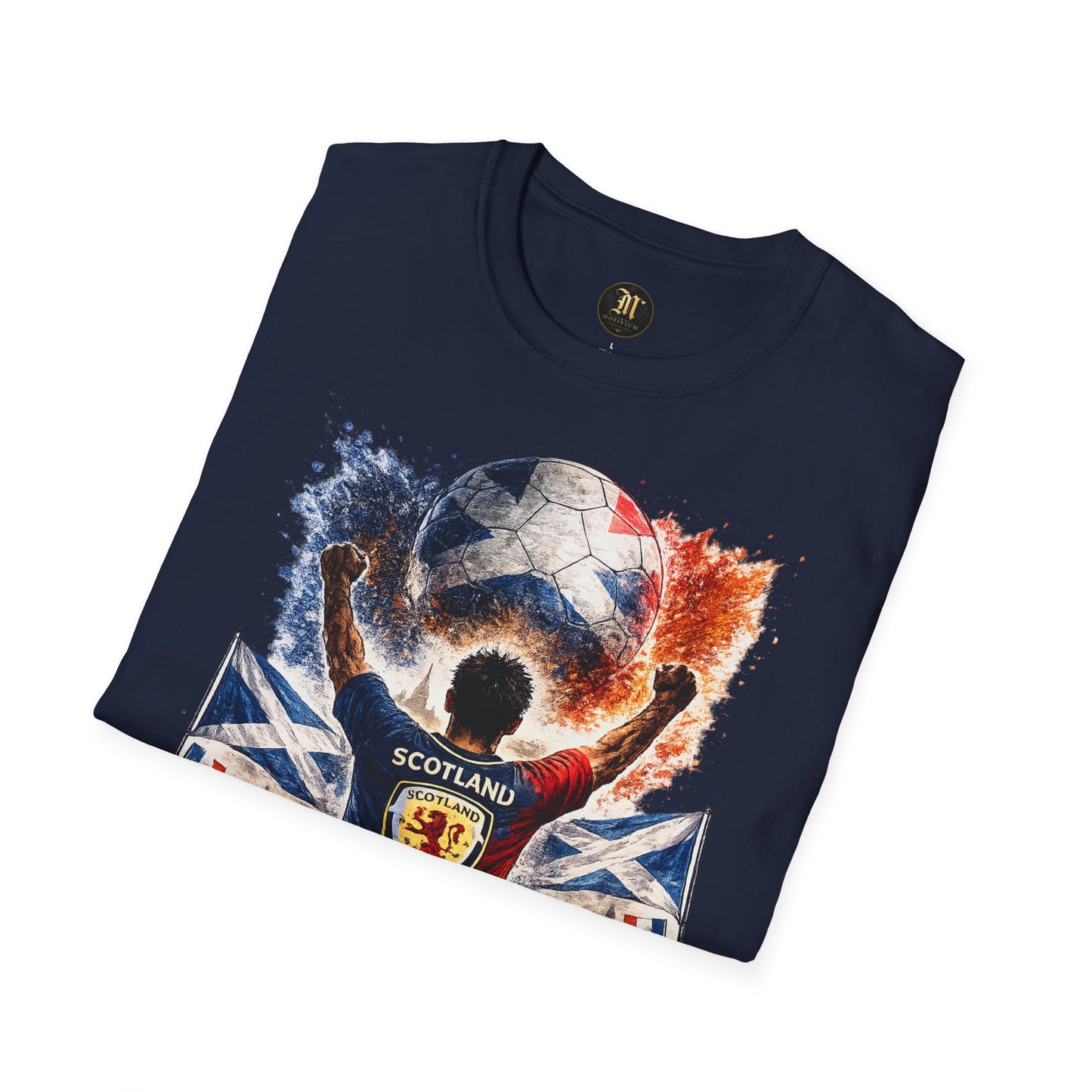 Schottland Fan Shirt – Scotland Football Supporter Design | Fußball Fan Geschenk