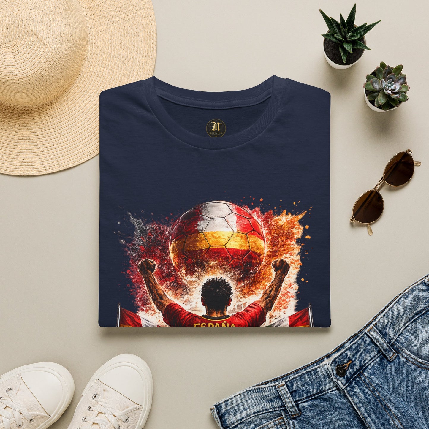 Spanien Fan Shirt 2026 | Spain Football Supporter T-Shirt | Fußball Fan Geschenk