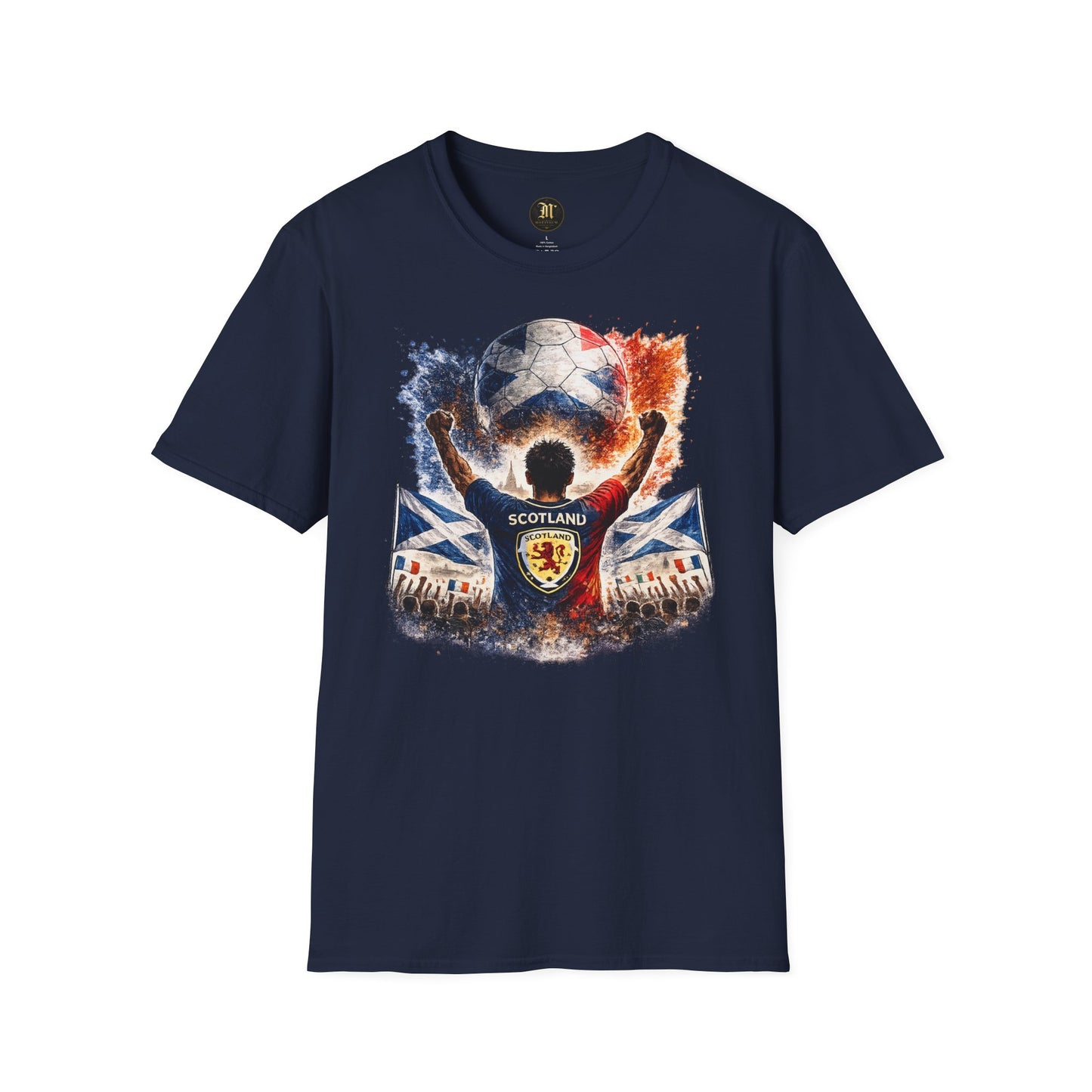Schottland Fan Shirt – Scotland Football Supporter Design | Fußball Fan Geschenk