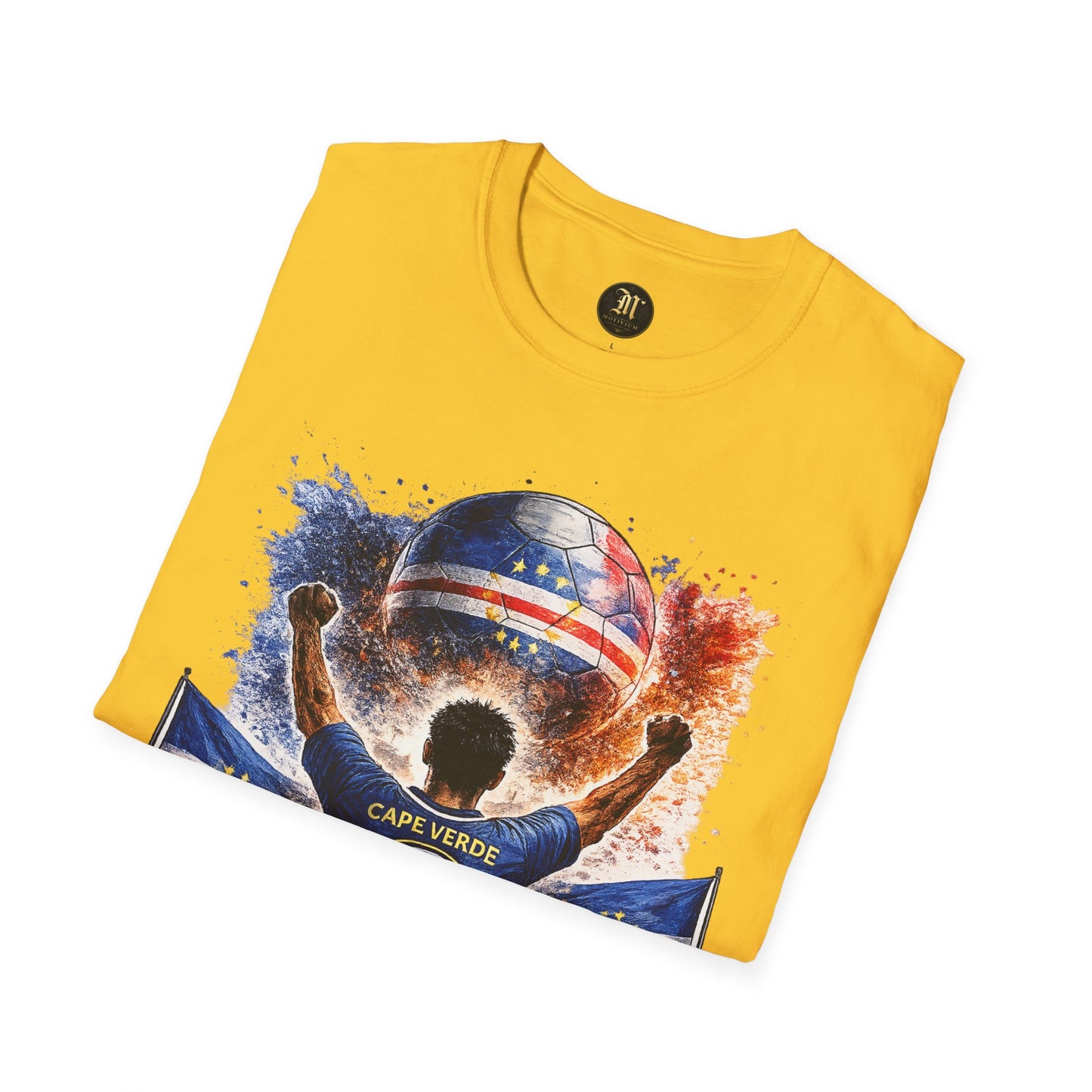 Kap Verde Fan Shirt – Cape Verde Football Supporter T-Shirt | Fußball Fan Geschenk