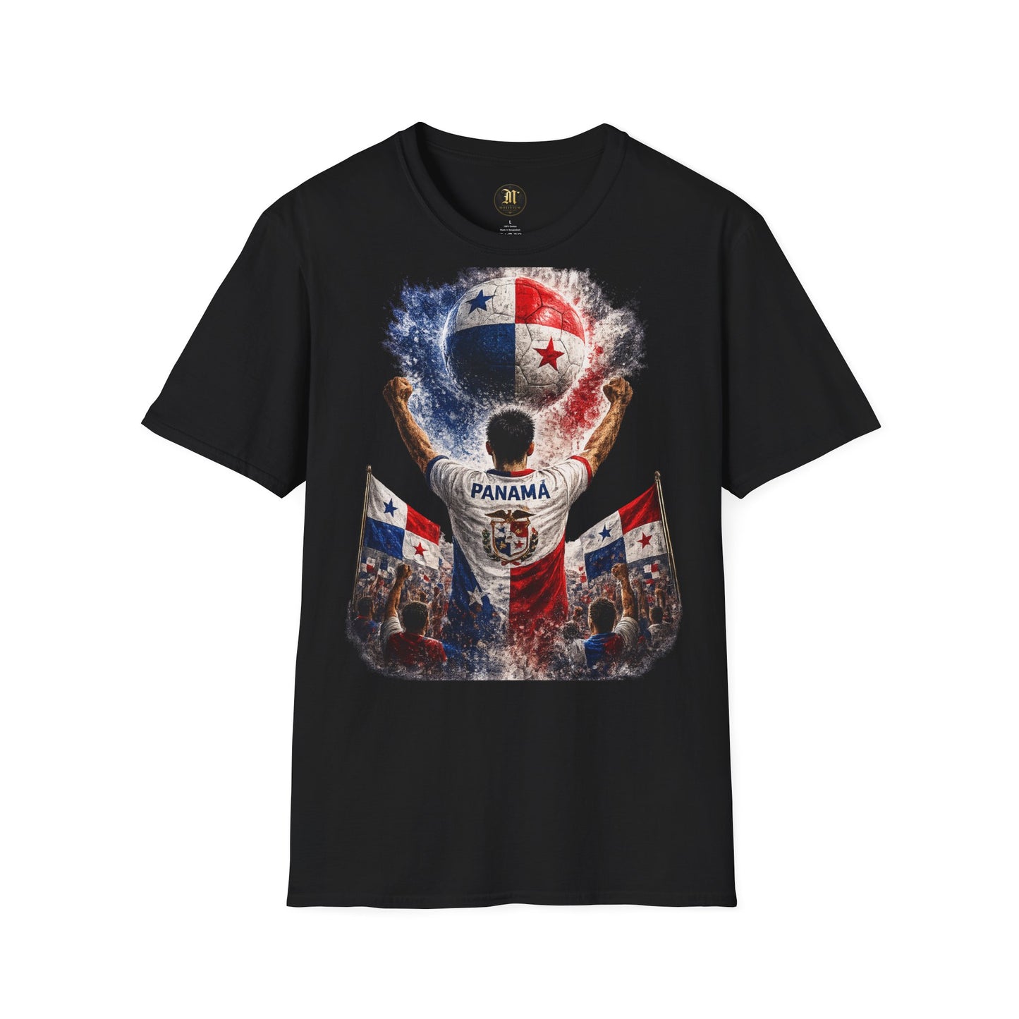 Panama Fußball Fan T-Shirt | Panama Supporter Shirt | Panama Fan Design | Fußball Fanartikel | Geschenk für Panama Fans