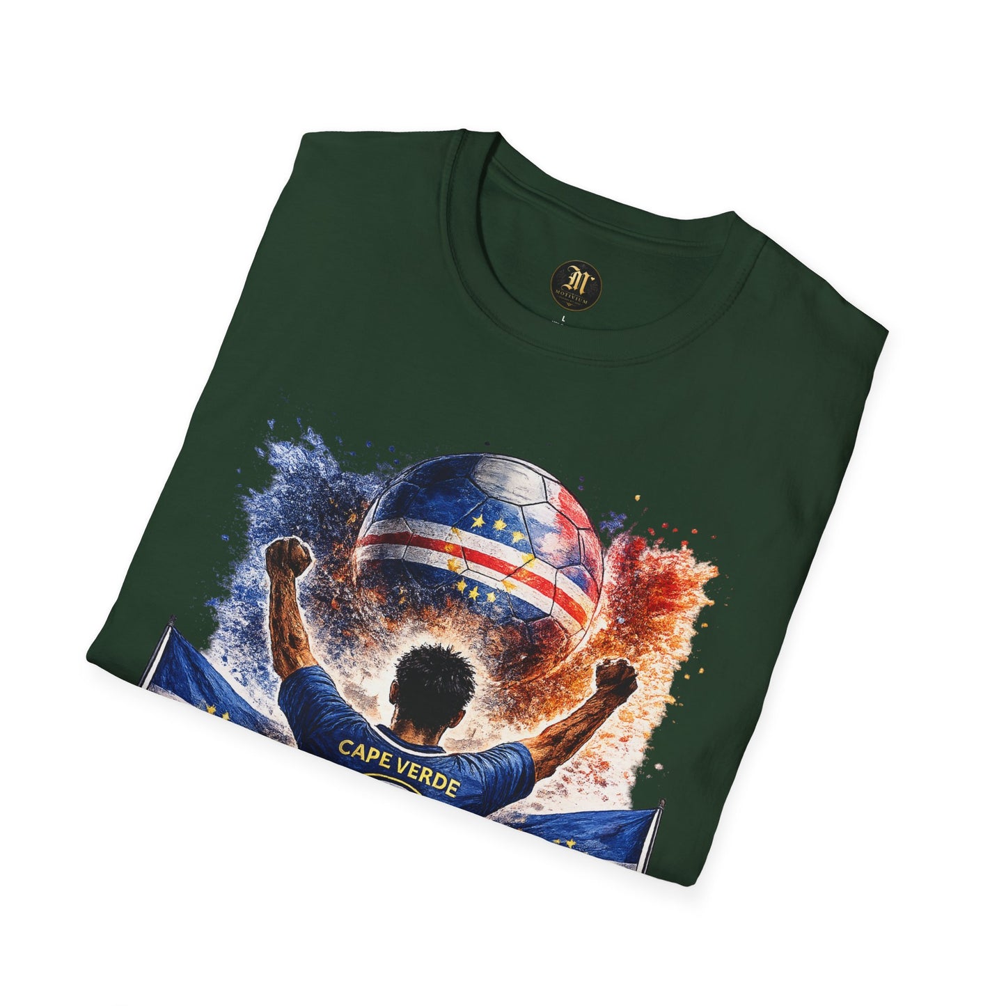 Kap Verde Fan Shirt – Cape Verde Football Supporter T-Shirt | Fußball Fan Geschenk