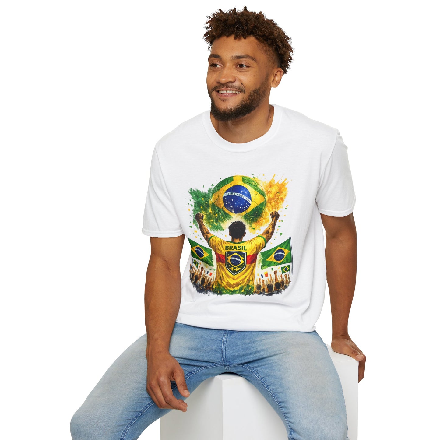 Brasilien Fan Shirt 2026 | Brazil Football Supporter T-Shirt | Fußball Fan Geschenk | Public Viewing | Brasil Supporter