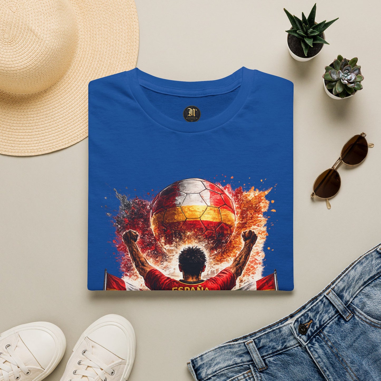 Spanien Fan Shirt 2026 | Spain Football Supporter T-Shirt | Fußball Fan Geschenk