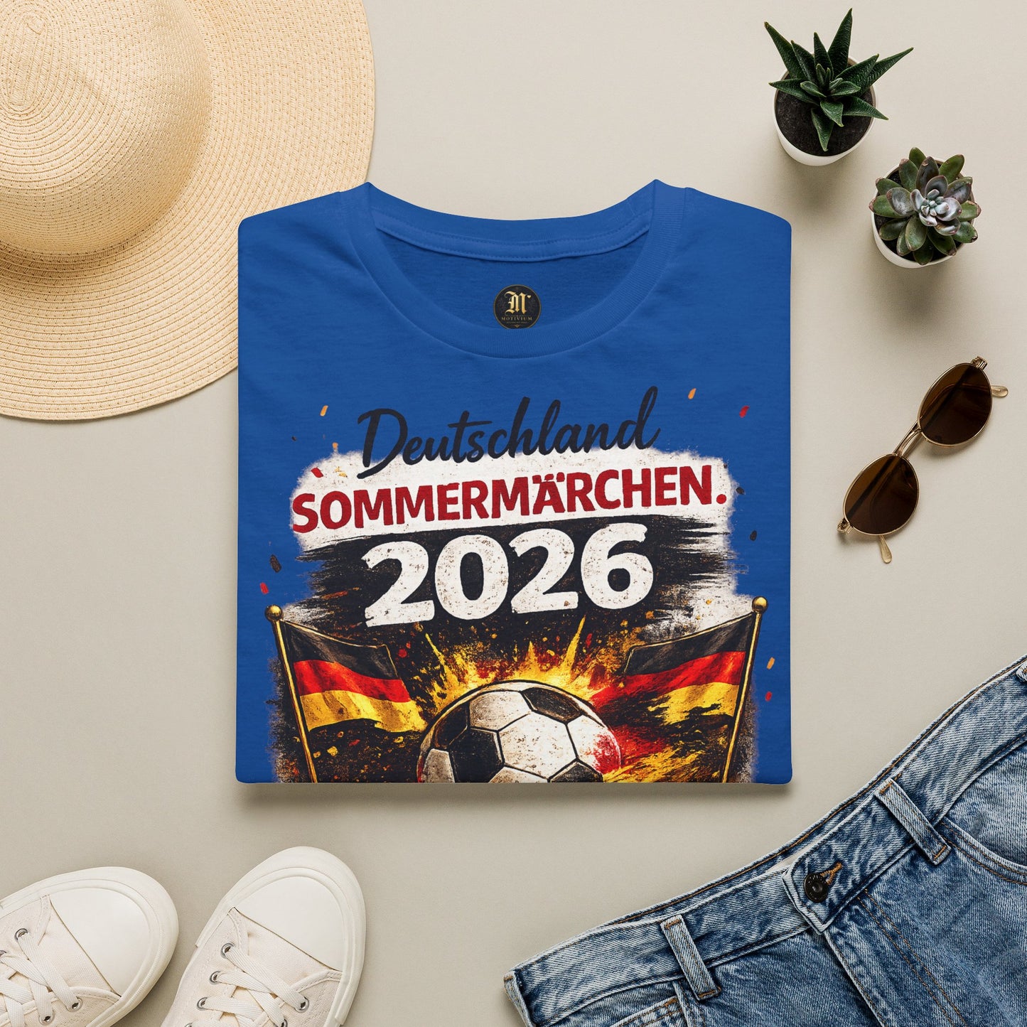 Deutschland Sommermärchen 2026 T-Shirt – Fußball Fan Shirt | Ein Team. Ein Ziel. Ein Traum.