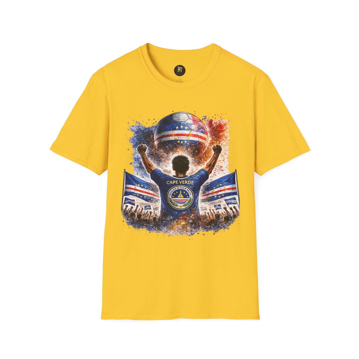 Kap Verde Fan Shirt – Cape Verde Football Supporter T-Shirt | Fußball Fan Geschenk