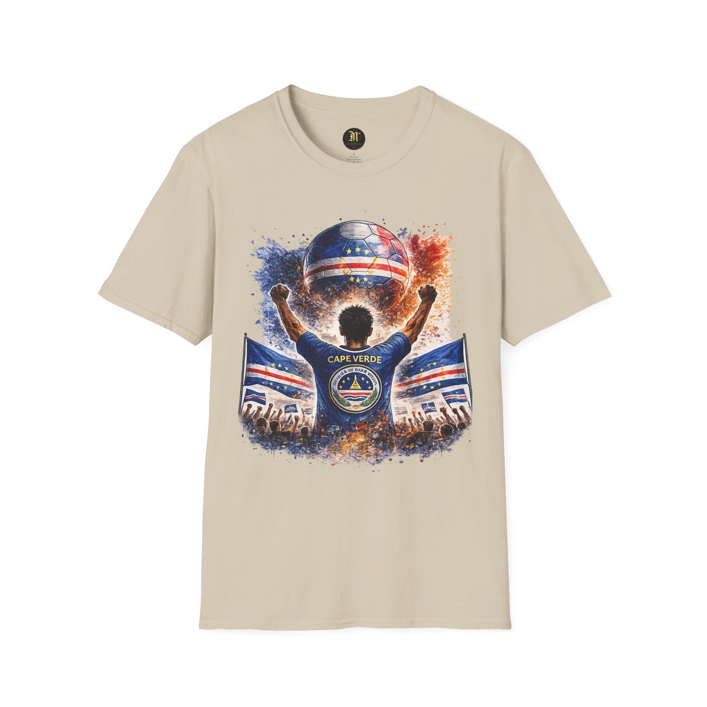 Kap Verde Fan Shirt – Cape Verde Football Supporter T-Shirt | Fußball Fan Geschenk