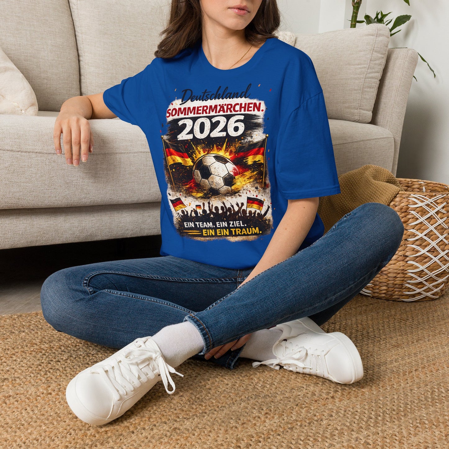 Deutschland Sommermärchen 2026 T-Shirt – Fußball Fan Shirt | Ein Team. Ein Ziel. Ein Traum.