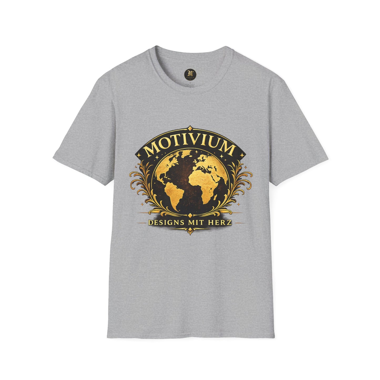 Motivium World Edition – Premium T-Shirt | Designs mit Herz