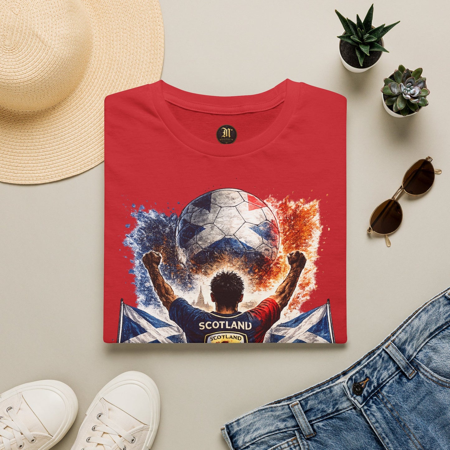 Schottland Fan Shirt – Scotland Football Supporter Design | Fußball Fan Geschenk