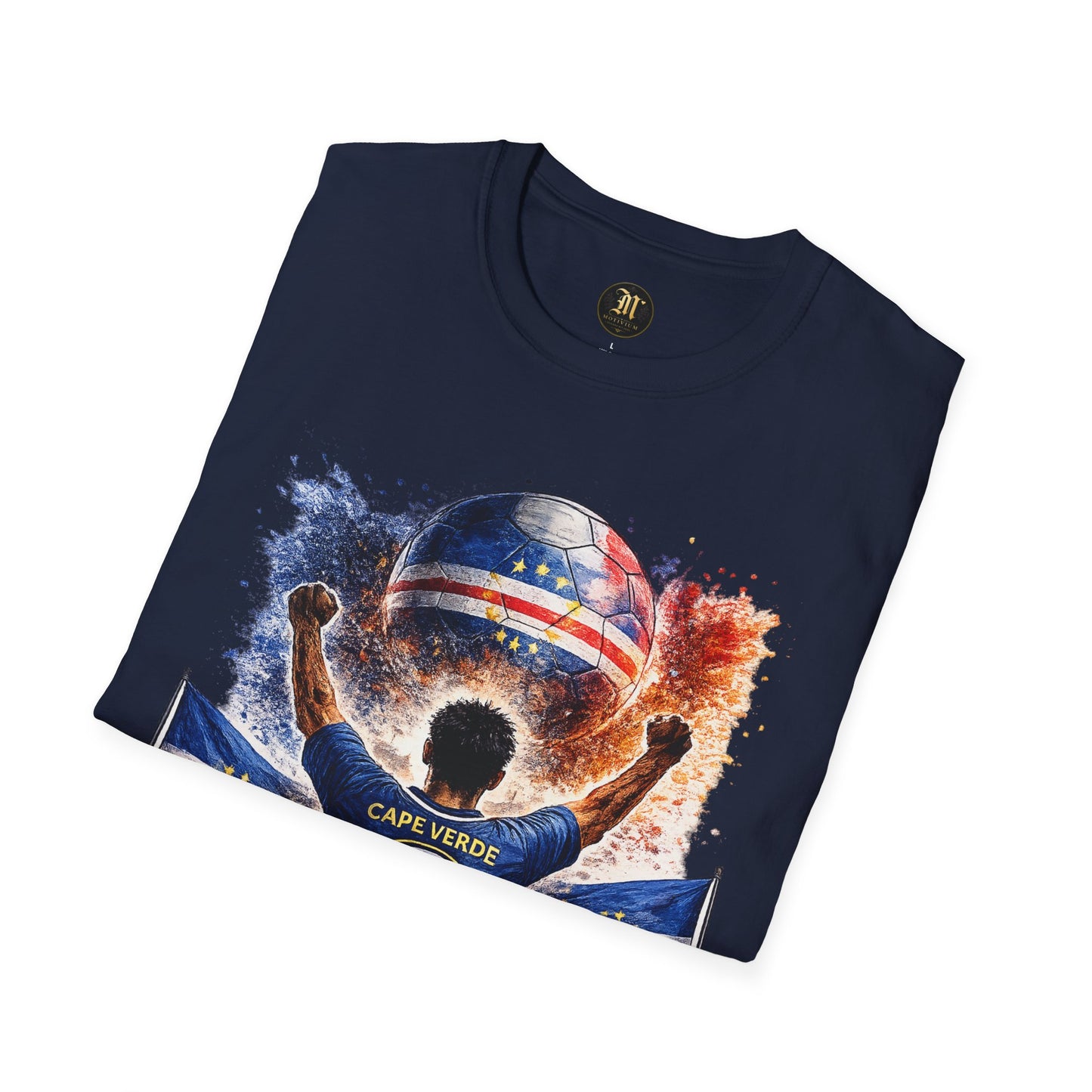 Kap Verde Fan Shirt – Cape Verde Football Supporter T-Shirt | Fußball Fan Geschenk