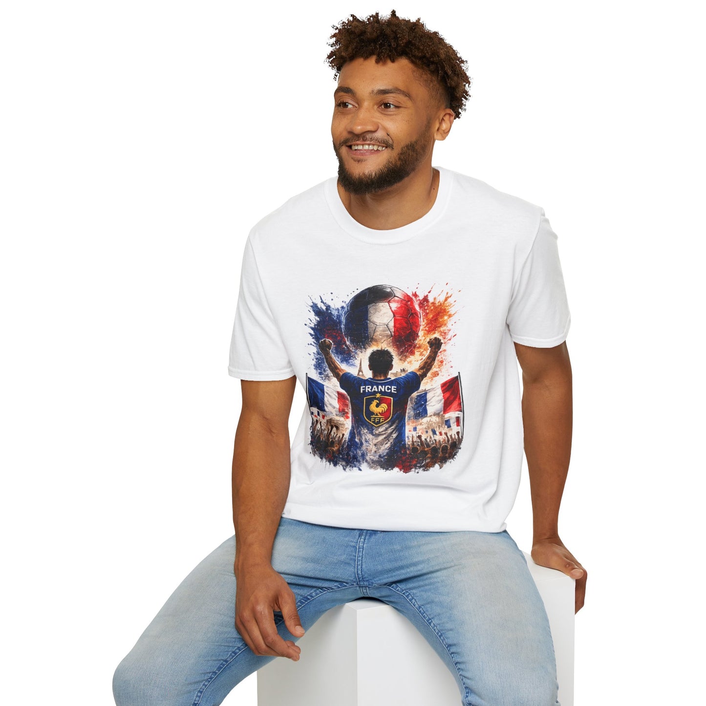 Frankreich Fan Shirt 2026 | France Football Supporter T-Shirt | Fußball Fan Geschenk