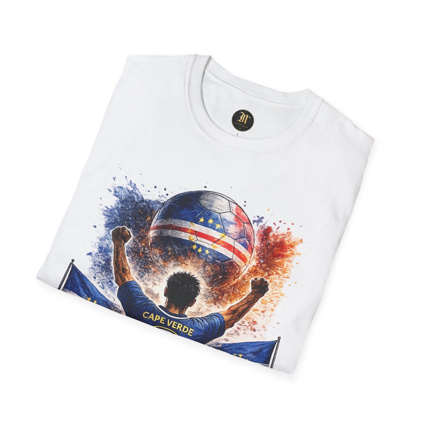 Kap Verde Fan Shirt – Cape Verde Football Supporter T-Shirt | Fußball Fan Geschenk
