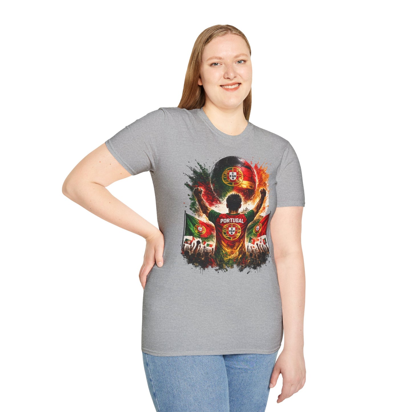 Portugal Fan Shirt 2026 | Portugal Football Supporter T-Shirt | Fußball Fan Geschenk