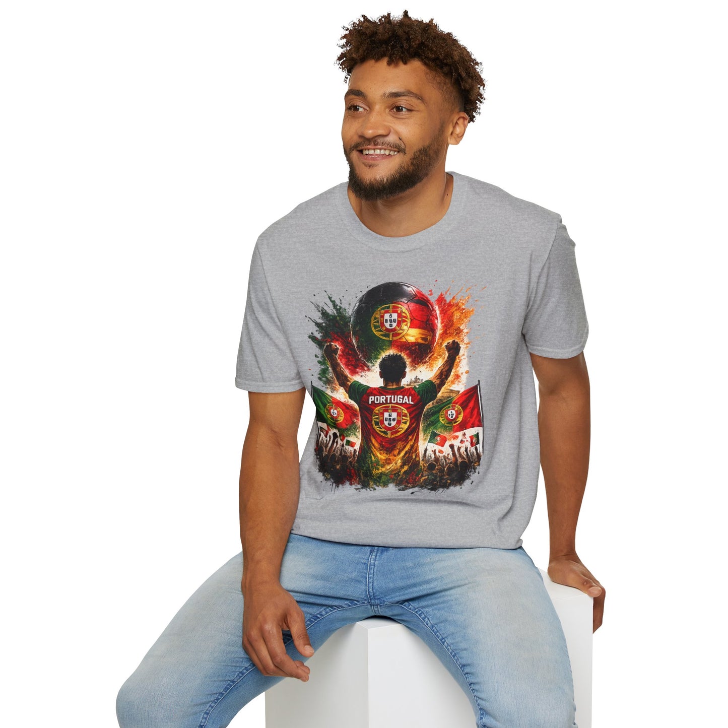 Portugal Fan Shirt 2026 | Portugal Football Supporter T-Shirt | Fußball Fan Geschenk