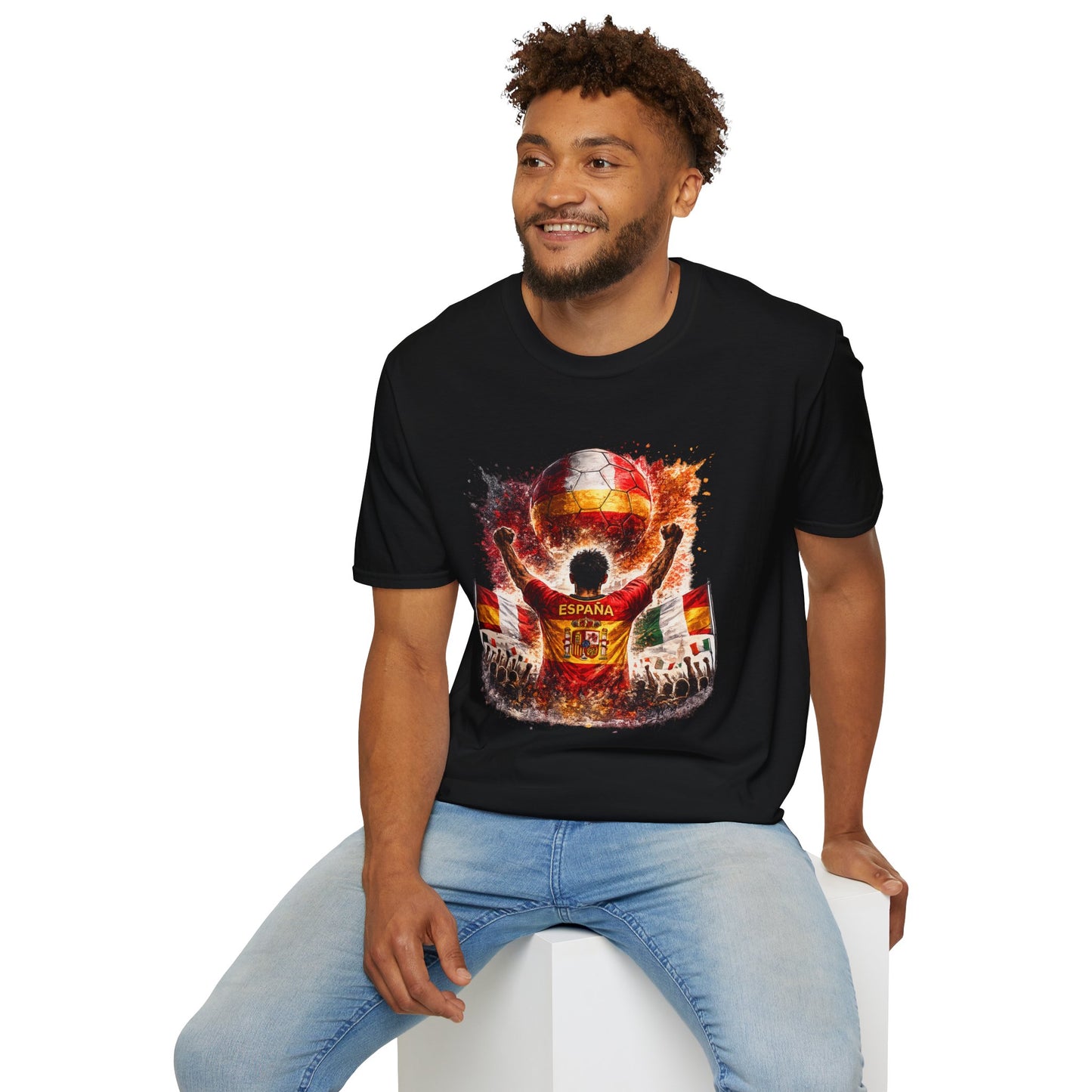 Spanien Fan Shirt 2026 | Spain Football Supporter T-Shirt | Fußball Fan Geschenk