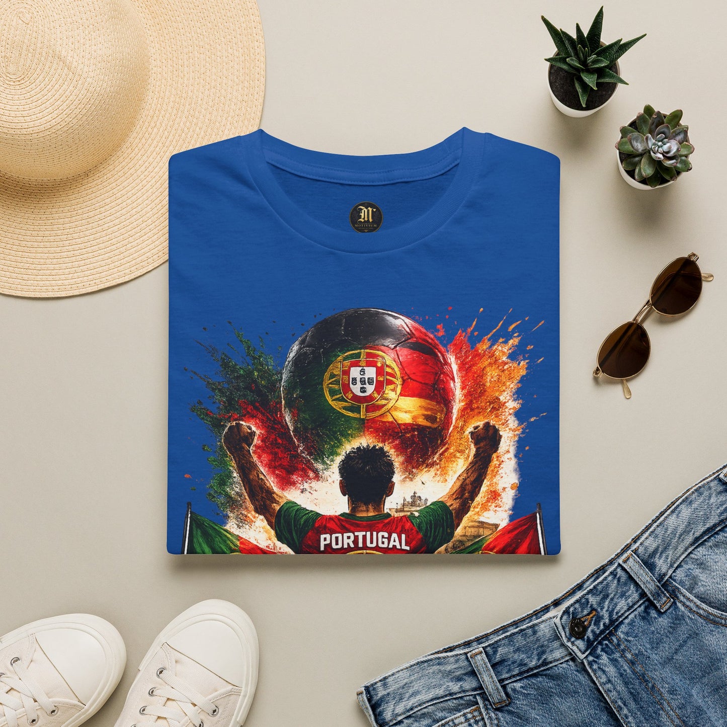 Portugal Fan Shirt 2026 | Portugal Football Supporter T-Shirt | Fußball Fan Geschenk