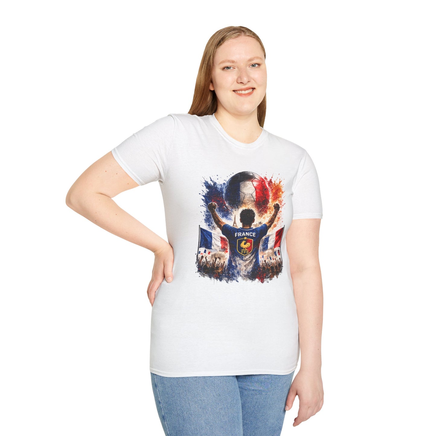 Frankreich Fan Shirt 2026 | France Football Supporter T-Shirt | Fußball Fan Geschenk