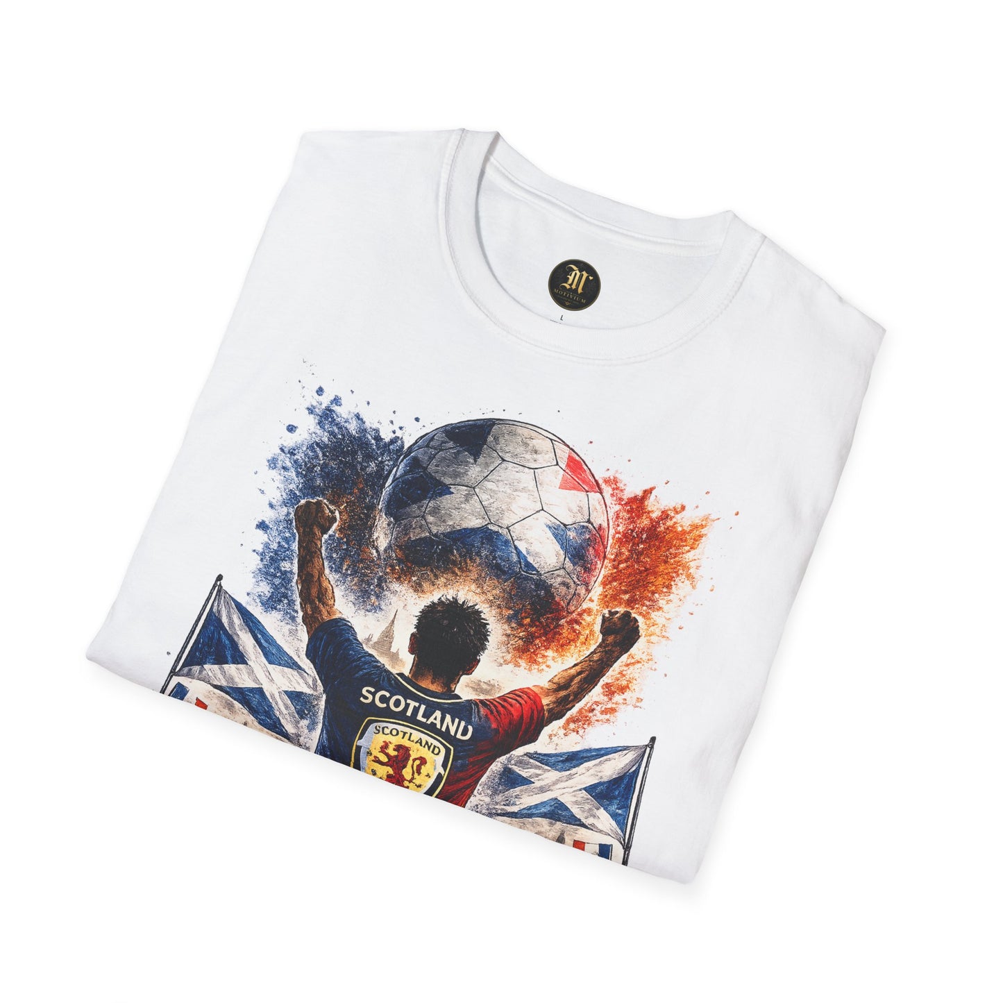 Schottland Fan Shirt – Scotland Football Supporter Design | Fußball Fan Geschenk
