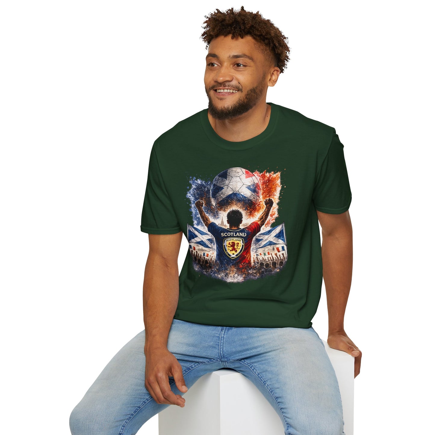 Schottland Fan Shirt – Scotland Football Supporter Design | Fußball Fan Geschenk