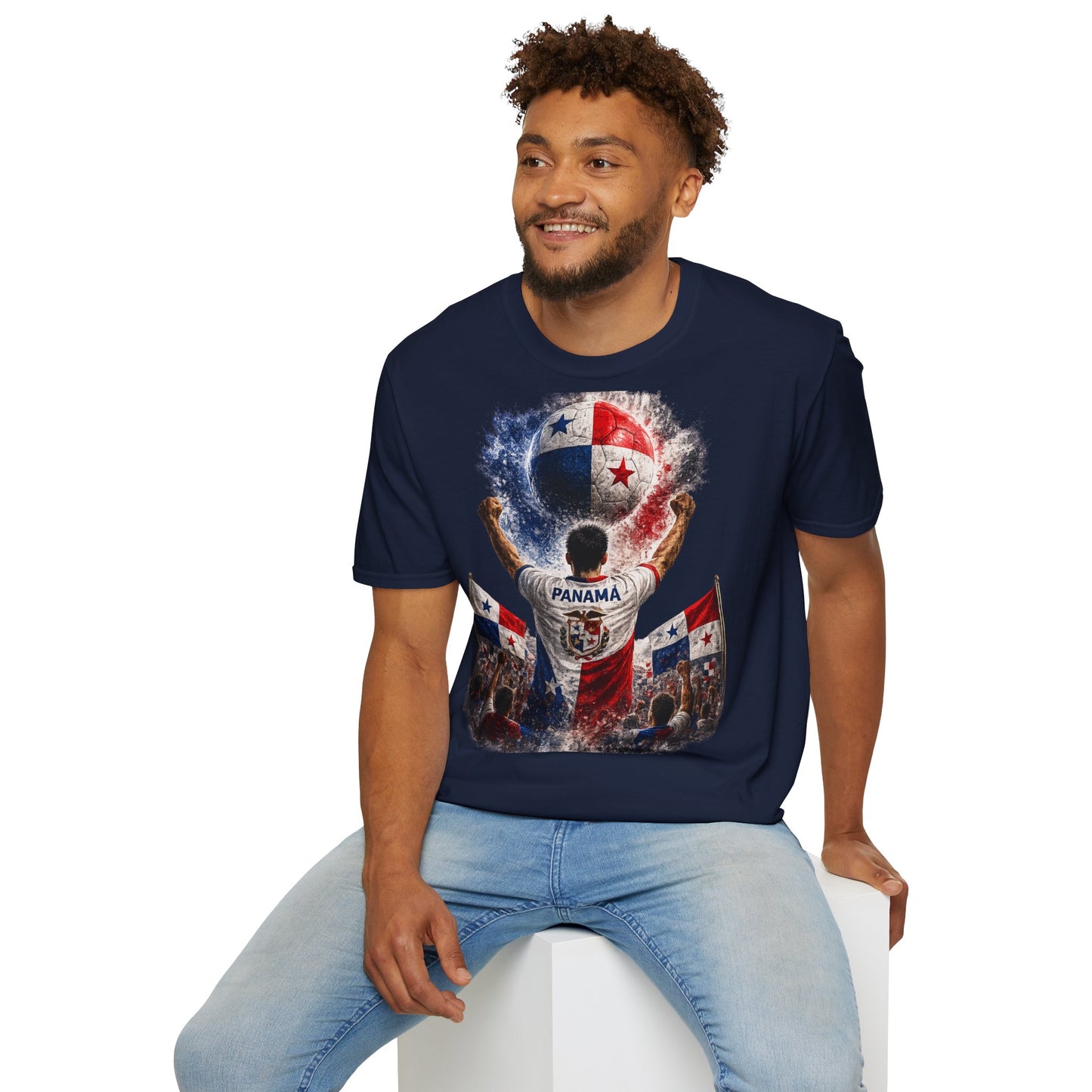 Panama Fußball Fan T-Shirt | Panama Supporter Shirt | Panama Fan Design | Fußball Fanartikel | Geschenk für Panama Fans