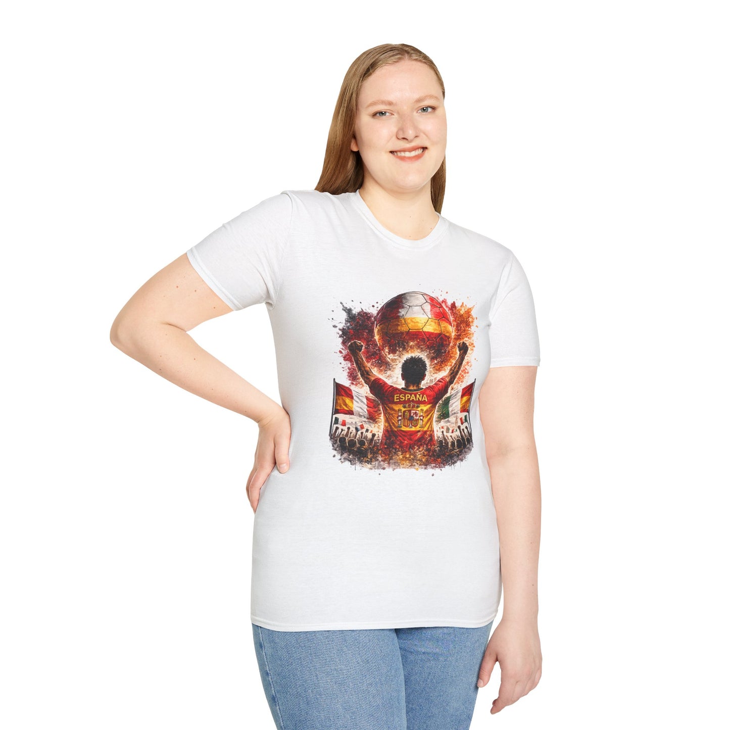 Spanien Fan Shirt 2026 | Spain Football Supporter T-Shirt | Fußball Fan Geschenk
