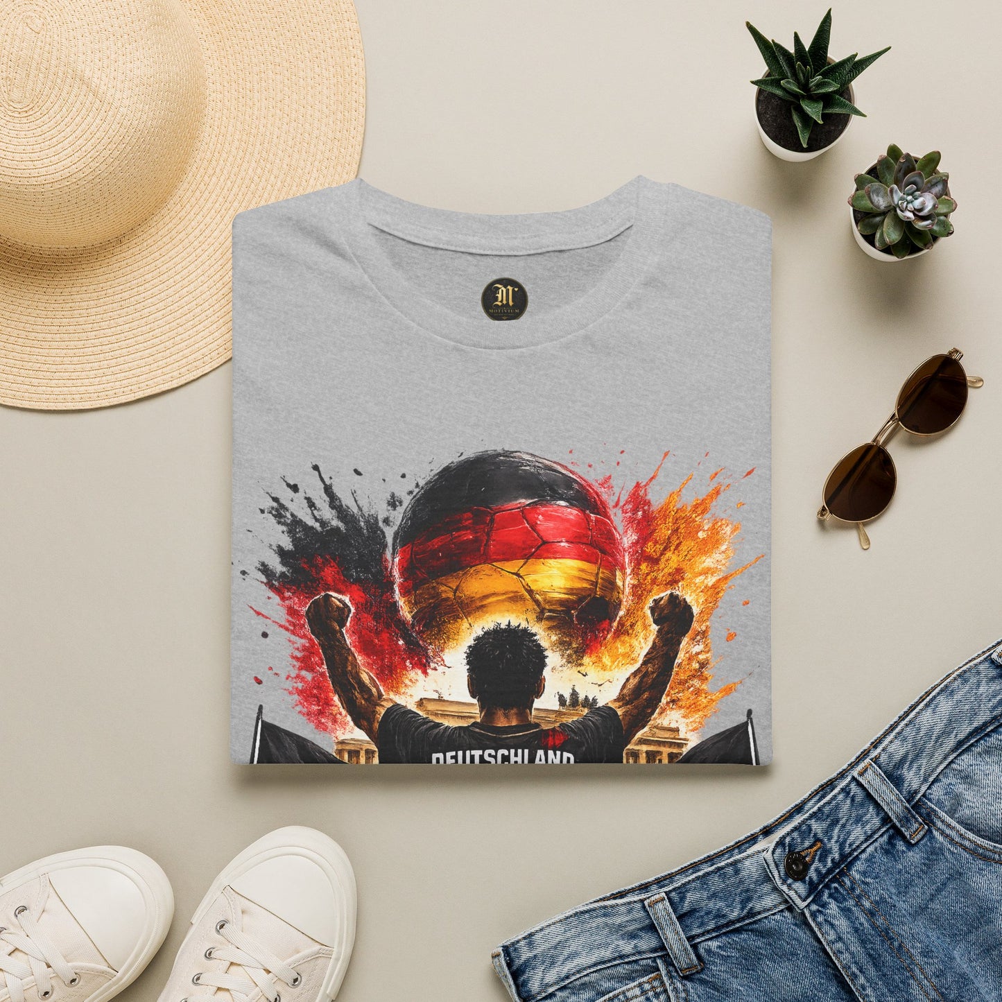 Deutschland Fan Shirt 2026 | German Football Supporter T-Shirt | Fußball Fan Geschenk