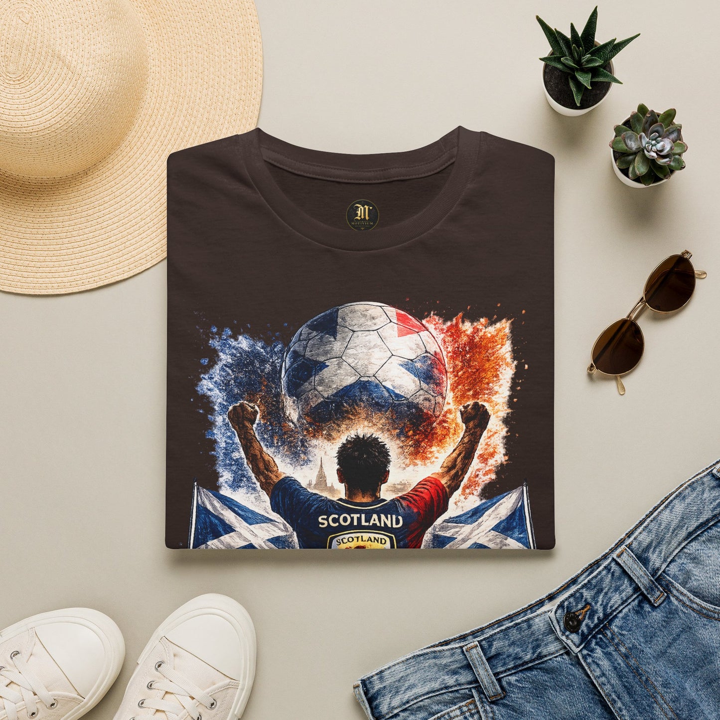 Schottland Fan Shirt – Scotland Football Supporter Design | Fußball Fan Geschenk