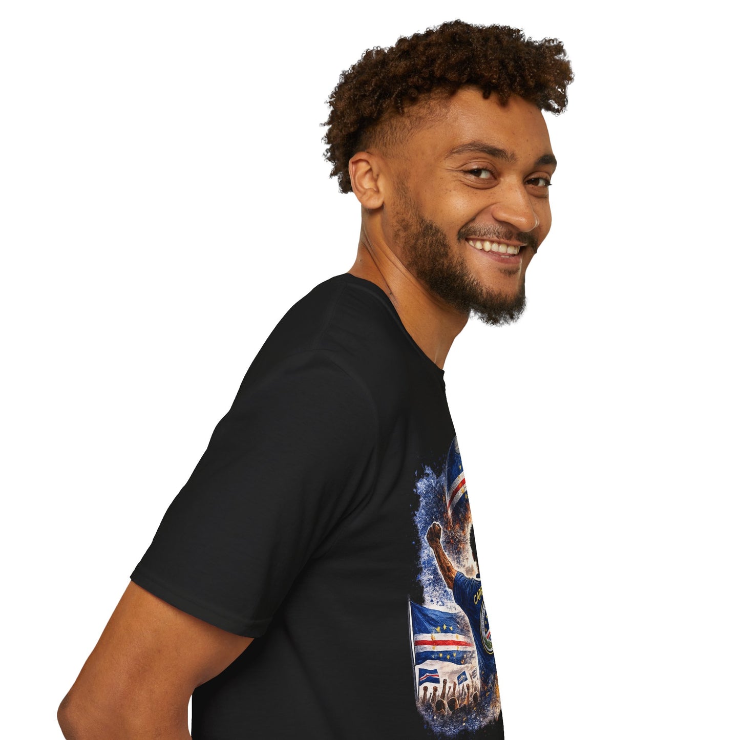 Kap Verde Fan Shirt – Cape Verde Football Supporter T-Shirt | Fußball Fan Geschenk
