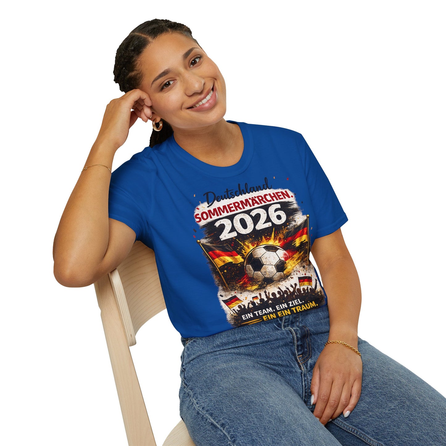 Deutschland Sommermärchen 2026 T-Shirt – Fußball Fan Shirt | Ein Team. Ein Ziel. Ein Traum.