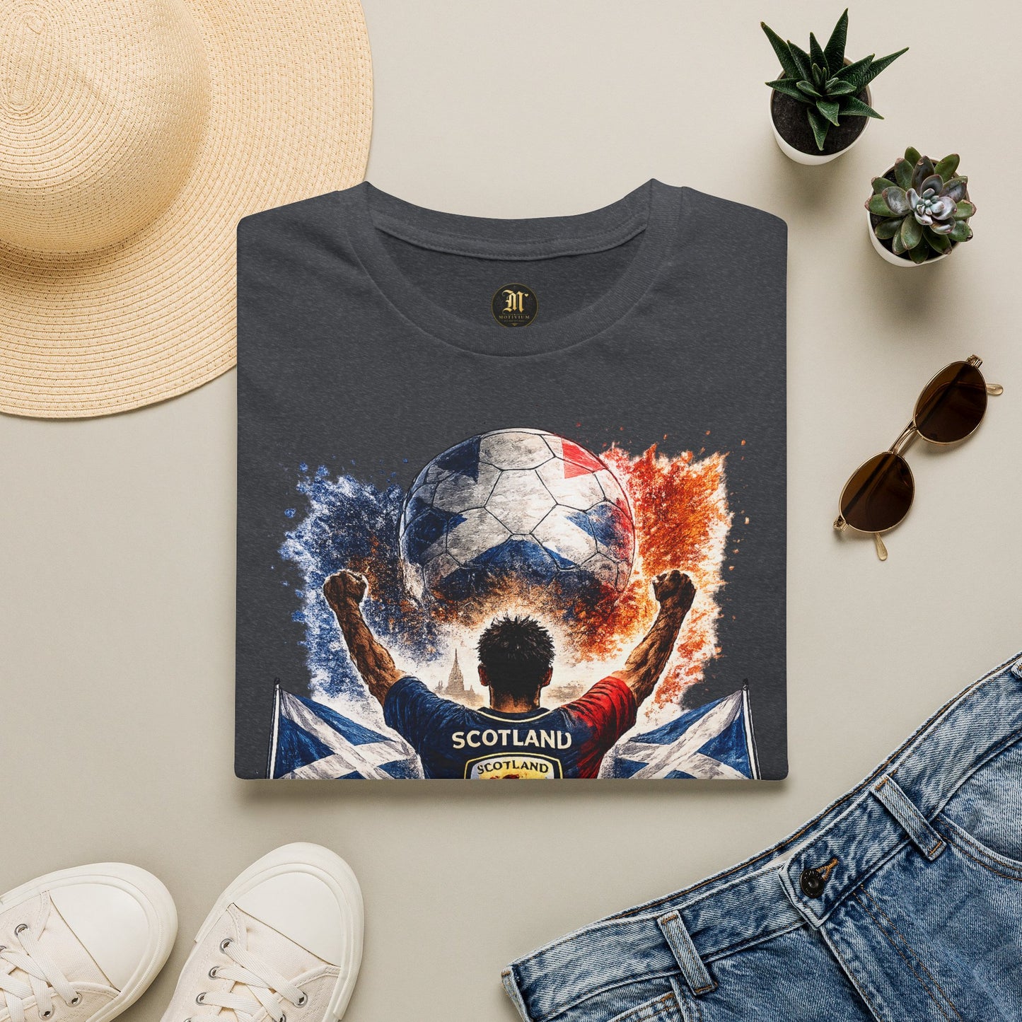 Schottland Fan Shirt – Scotland Football Supporter Design | Fußball Fan Geschenk