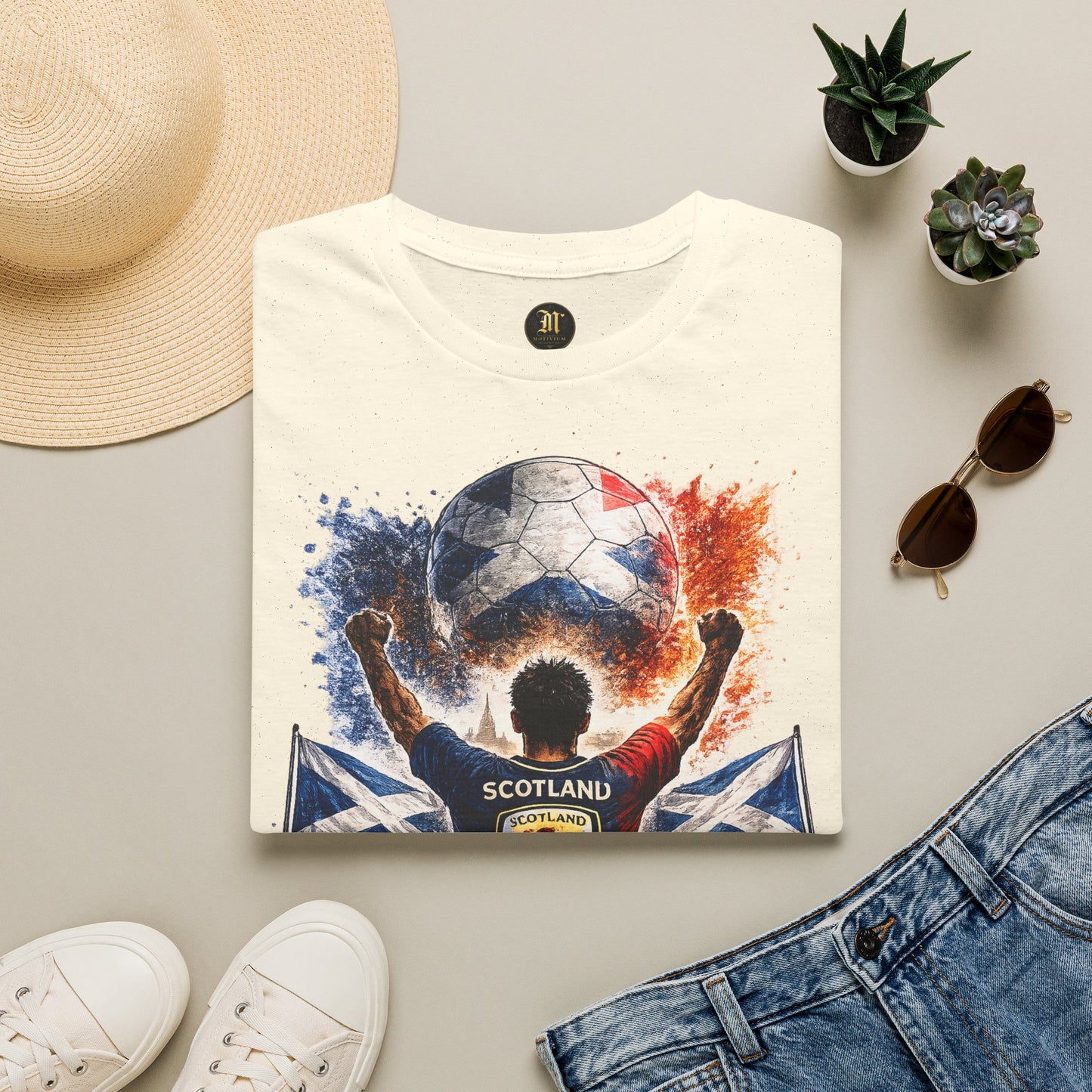 Schottland Fan Shirt – Scotland Football Supporter Design | Fußball Fan Geschenk