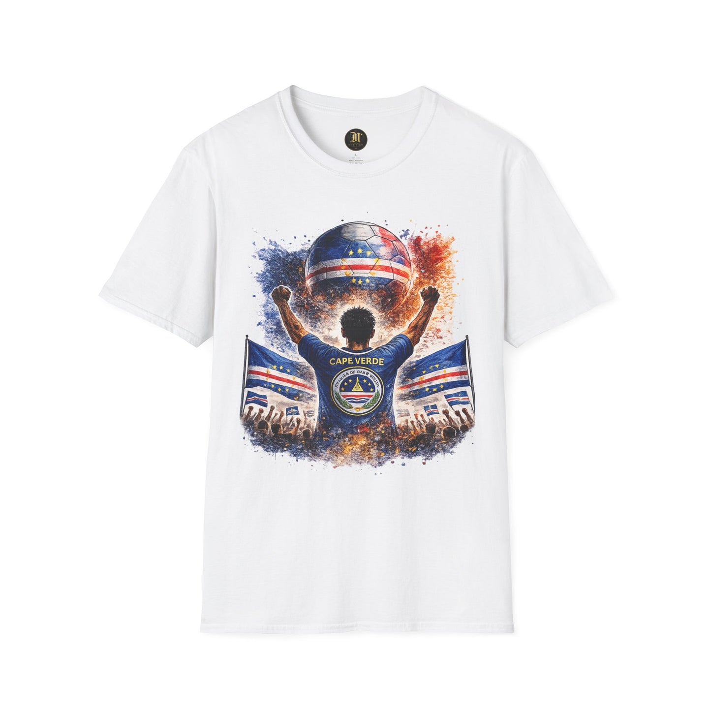 Kap Verde Fan Shirt – Cape Verde Football Supporter T-Shirt | Fußball Fan Geschenk