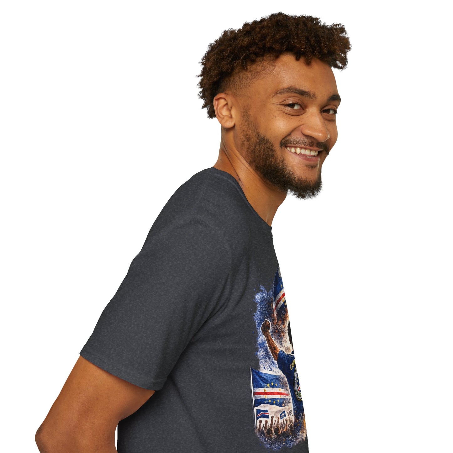 Kap Verde Fan Shirt – Cape Verde Football Supporter T-Shirt | Fußball Fan Geschenk