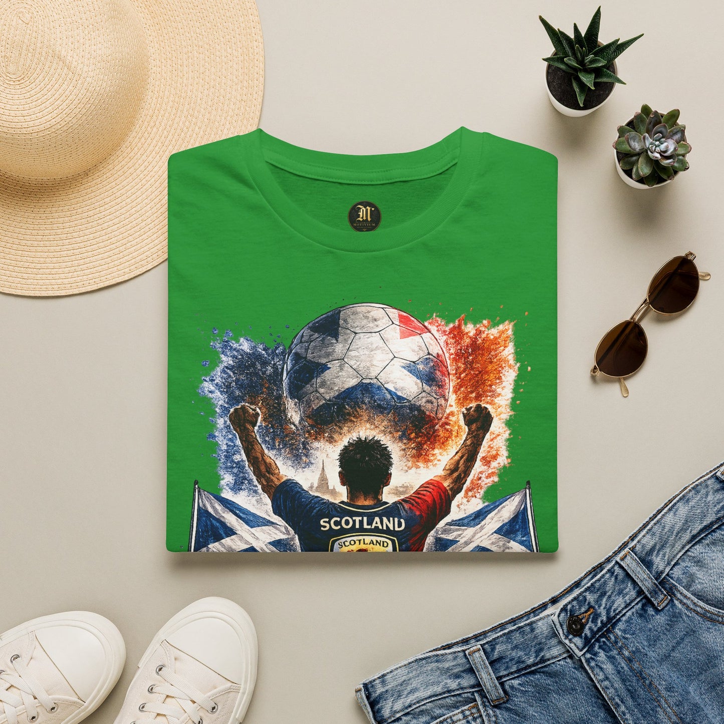Schottland Fan Shirt – Scotland Football Supporter Design | Fußball Fan Geschenk
