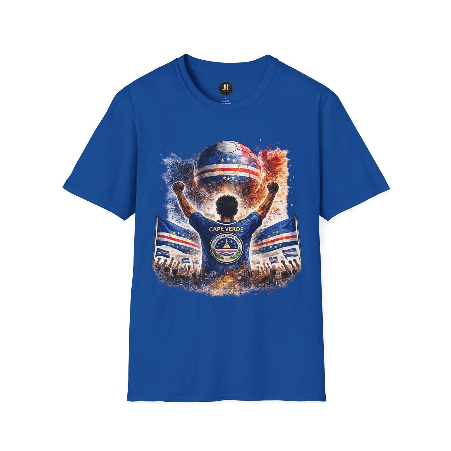 Kap Verde Fan Shirt – Cape Verde Football Supporter T-Shirt | Fußball Fan Geschenk