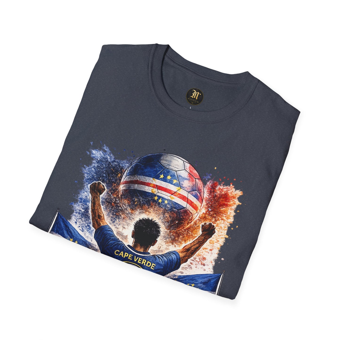 Kap Verde Fan Shirt – Cape Verde Football Supporter T-Shirt | Fußball Fan Geschenk