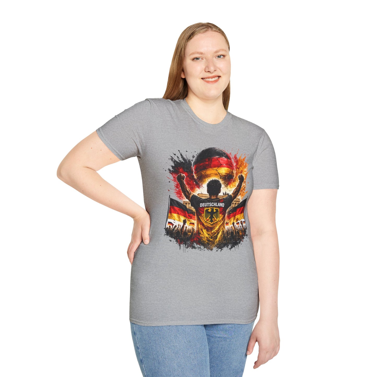 Deutschland Fan Shirt 2026 | German Football Supporter T-Shirt | Fußball Fan Geschenk