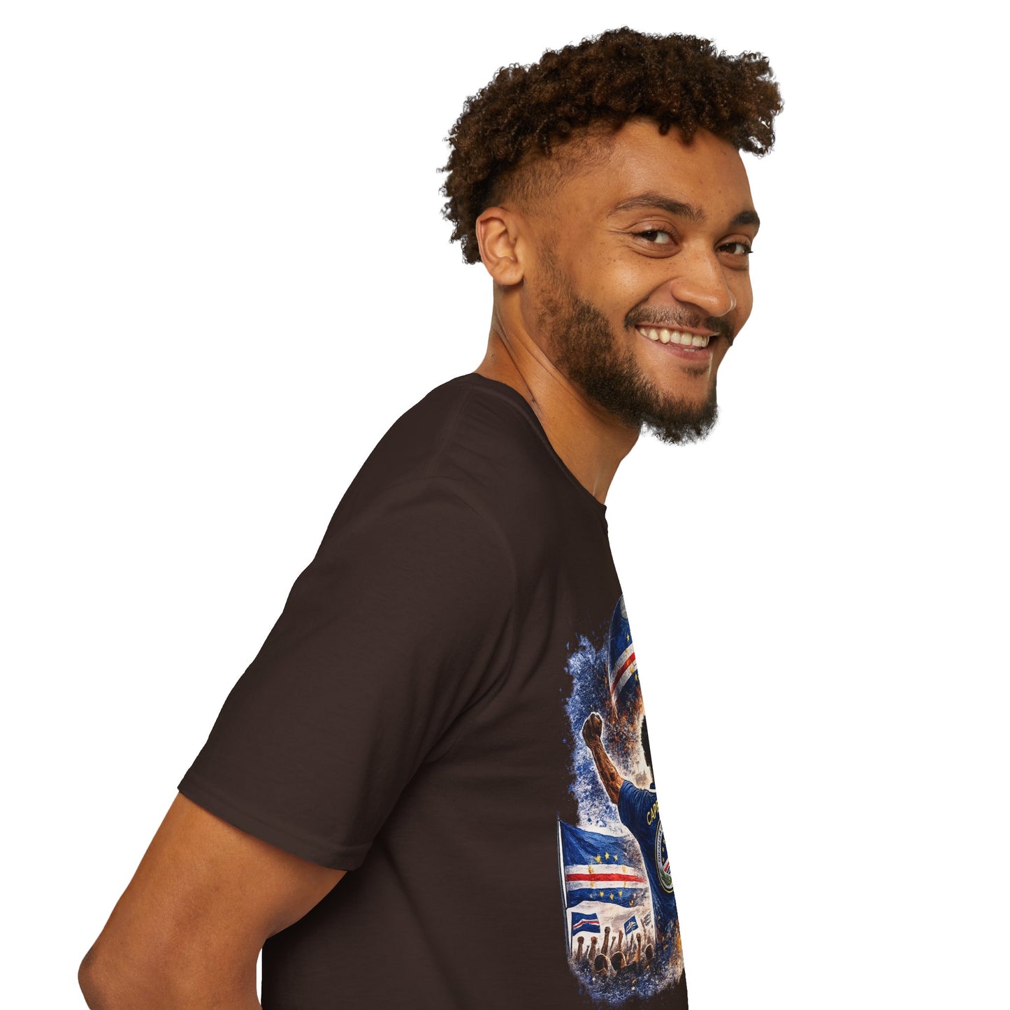 Kap Verde Fan Shirt – Cape Verde Football Supporter T-Shirt | Fußball Fan Geschenk