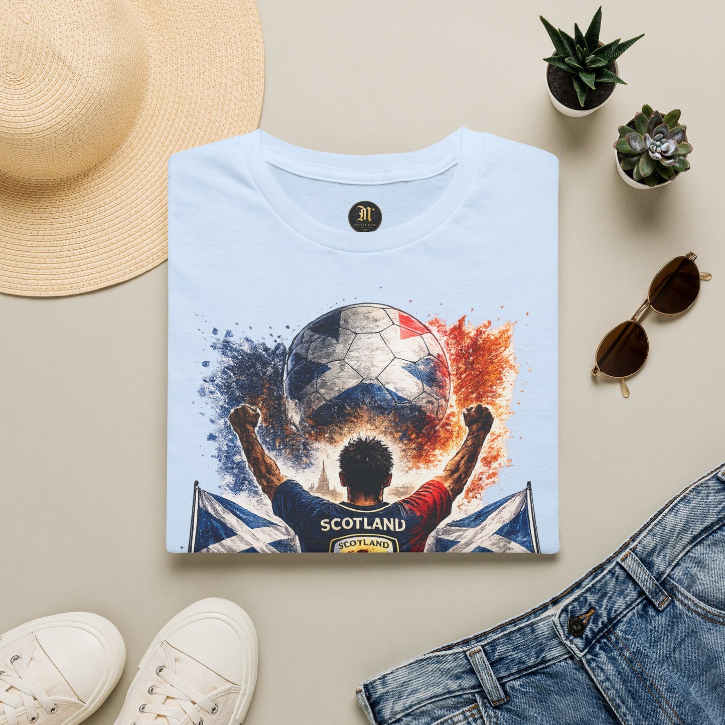 Schottland Fan Shirt – Scotland Football Supporter Design | Fußball Fan Geschenk