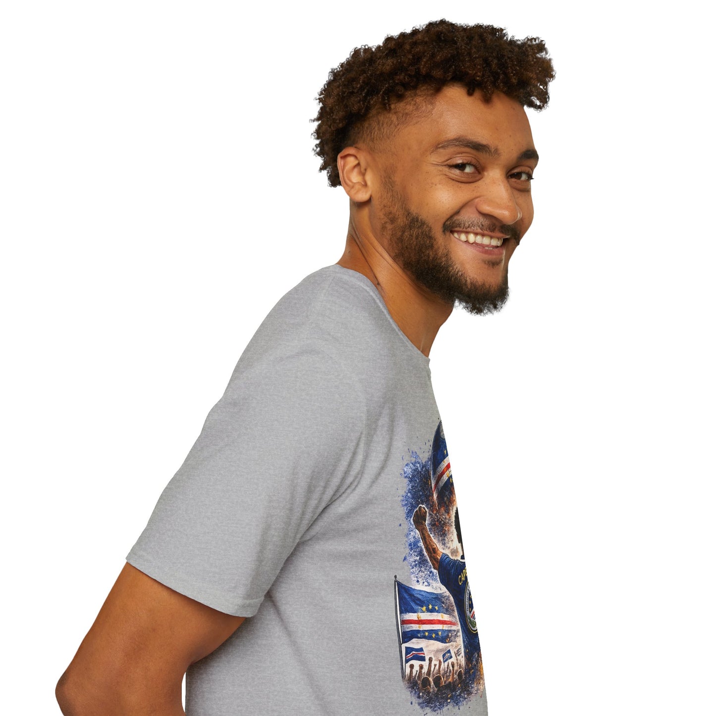 Kap Verde Fan Shirt – Cape Verde Football Supporter T-Shirt | Fußball Fan Geschenk