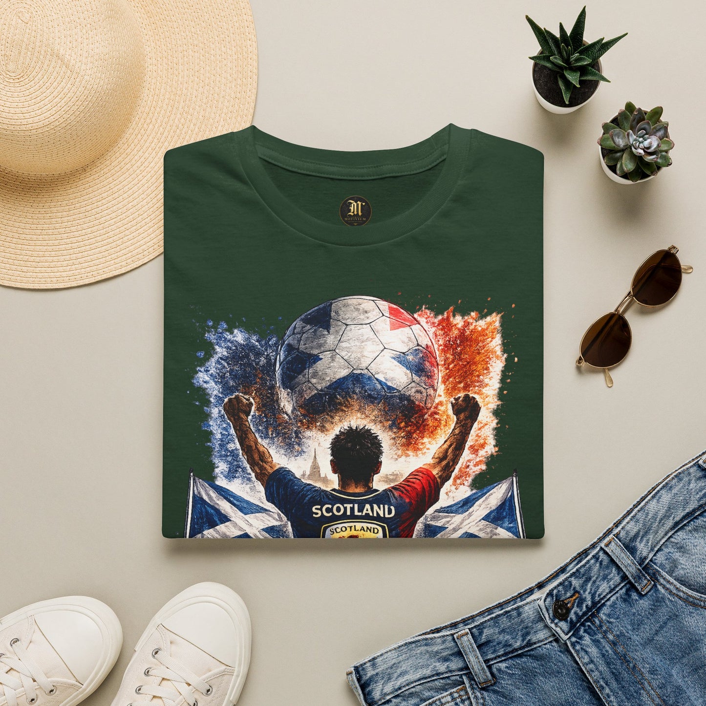 Schottland Fan Shirt – Scotland Football Supporter Design | Fußball Fan Geschenk